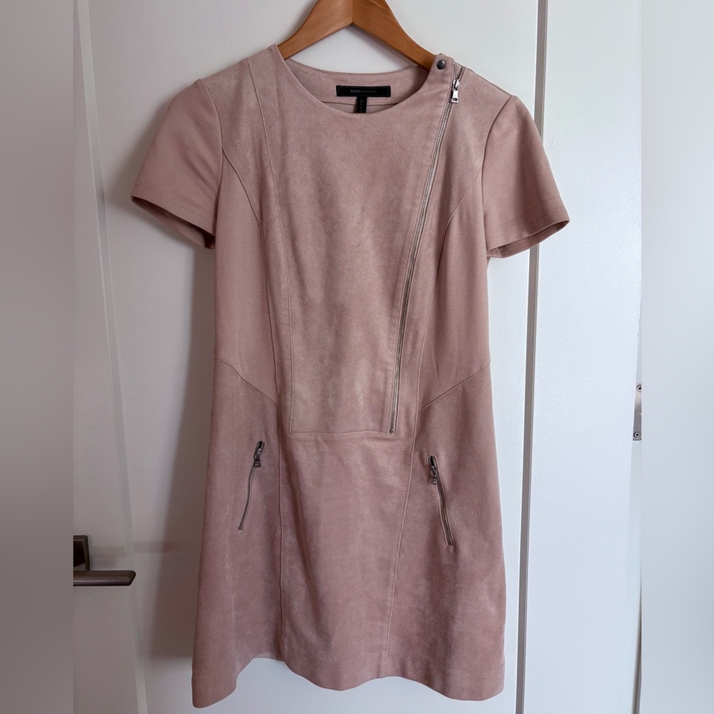 BCGB Pink Short Sleeve Dress